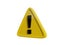 Yellow TriangleÂ Warning Sign with Exclamation Mark